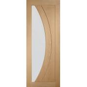 Oak Salerno Internal Glazed Door Wooden Timber Interior